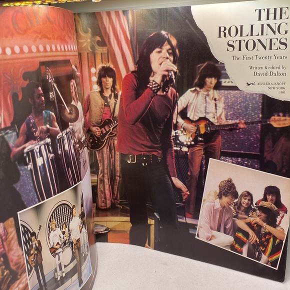 The Rolling Stones: The First Twenty Years Softcover Book By David Dalton 1981 - Picture 4 of 10